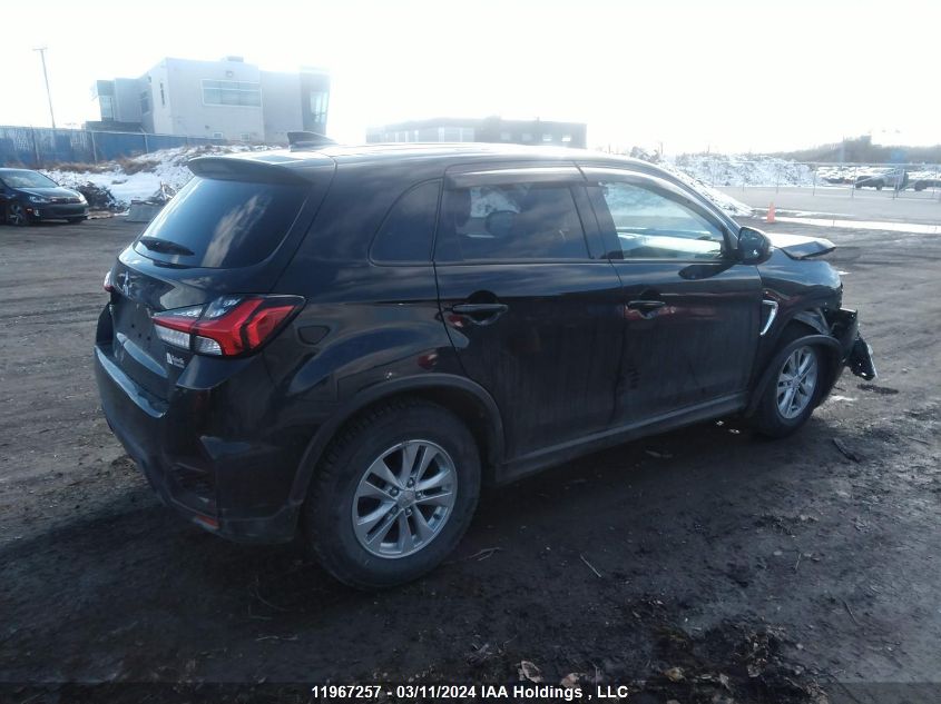 2021 Mitsubishi Rvr Es/Se VIN: JA4AHUAU9MU603110 Lot: 11967257