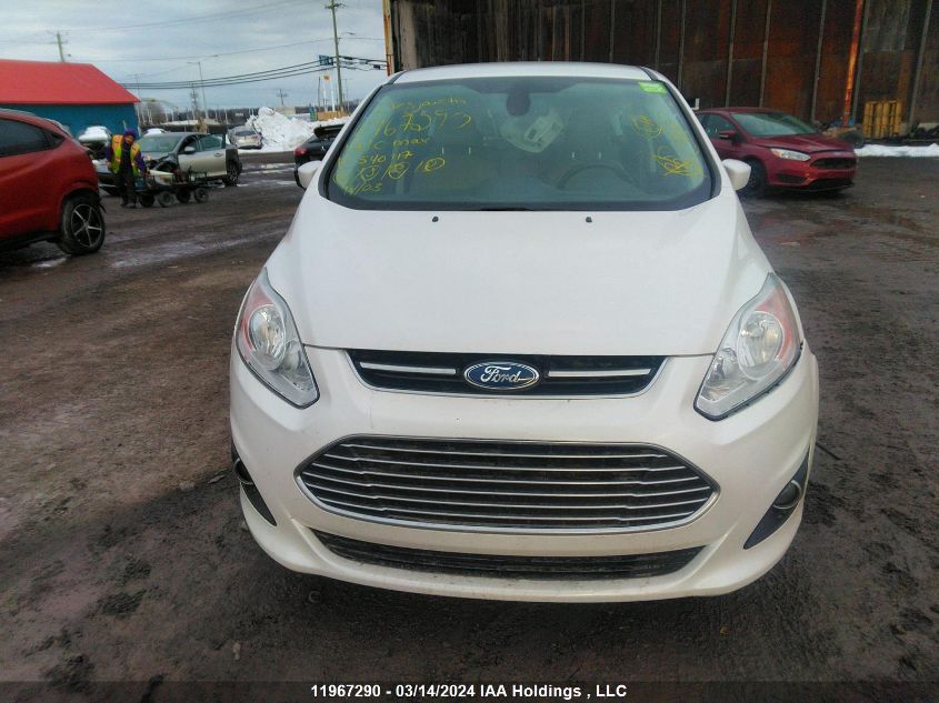 2013 Ford C-Max Energi Sel VIN: 1FADP5CU8DL540117 Lot: 11967290