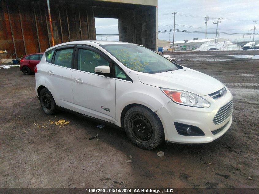 2013 Ford C-Max Energi Sel VIN: 1FADP5CU8DL540117 Lot: 11967290