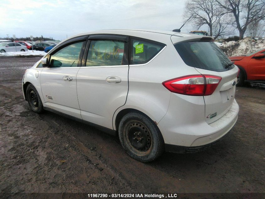 2013 Ford C-Max Energi Sel VIN: 1FADP5CU8DL540117 Lot: 11967290