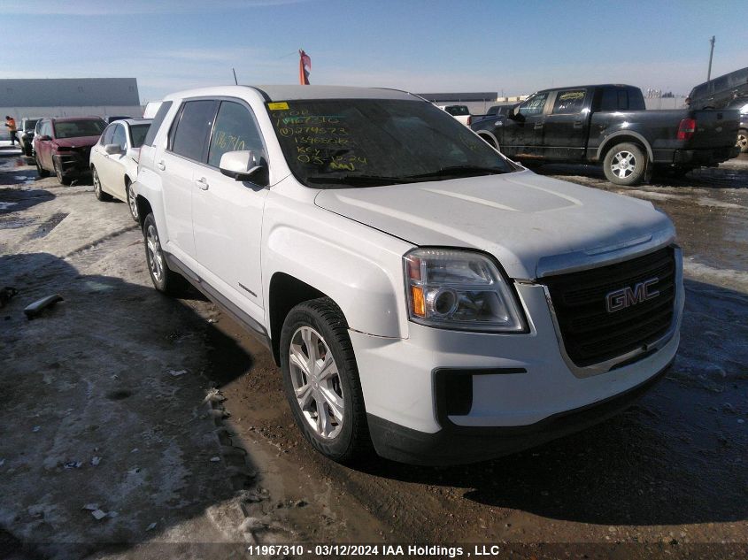 2017 GMC Terrain VIN: 2GKFLSEK2H6274573 Lot: 11967310