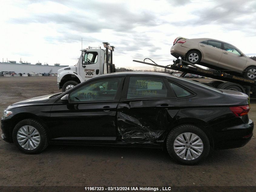 2019 Volkswagen Jetta VIN: 3VWC57BU6KM113312 Lot: 11967323