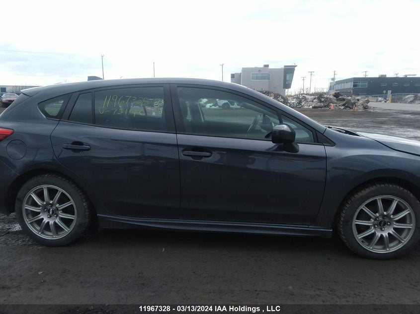 2017 Subaru Impreza VIN: 4S3GTAF69H3751146 Lot: 11967328