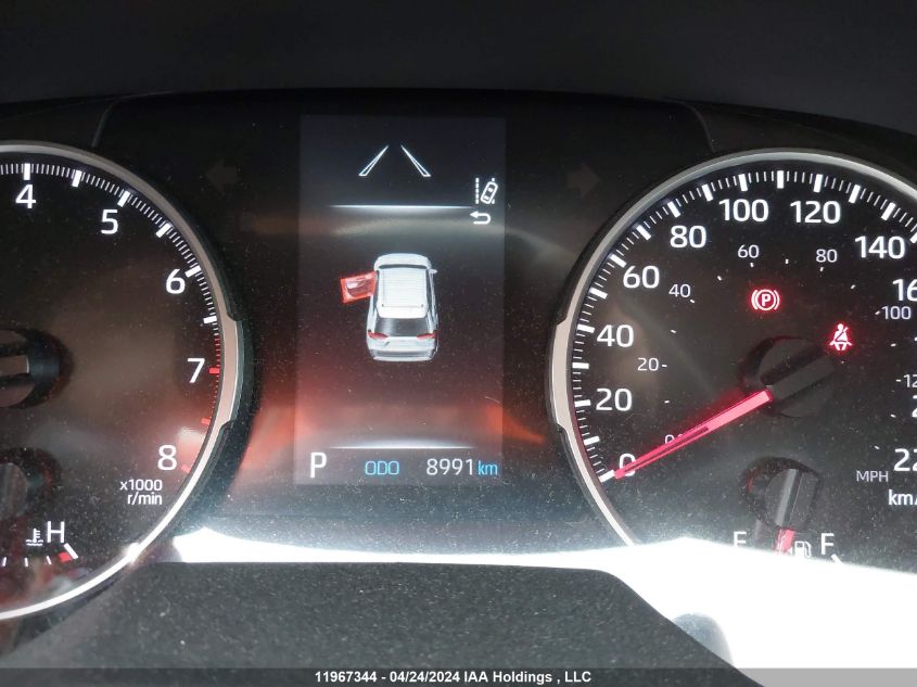 2022 Toyota Rav4 Le VIN: 2T3B1RFV1NC320204 Lot: 11967344