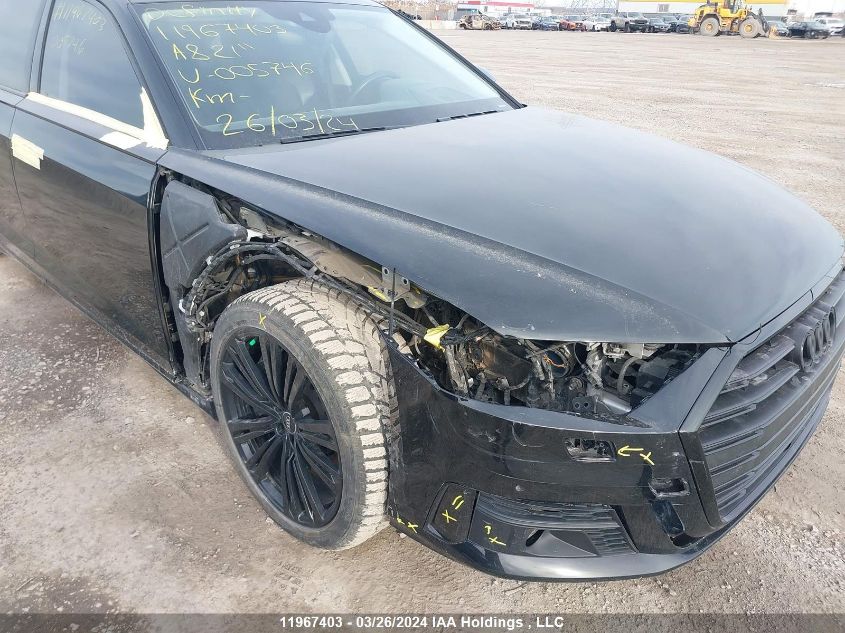 2021 Audi A8 L L VIN: WAU8EAF82MN005746 Lot: 11967403