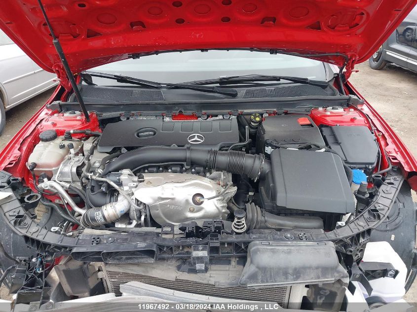 2019 Mercedes-Benz A-Class VIN: WDD3F4HB7KJ079193 Lot: 11967492