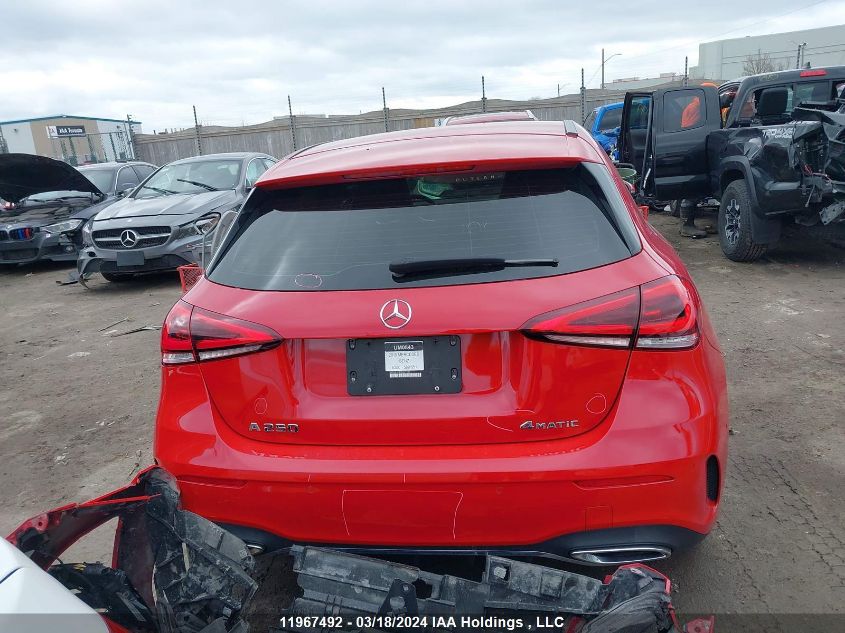 2019 Mercedes-Benz A-Class VIN: WDD3F4HB7KJ079193 Lot: 11967492