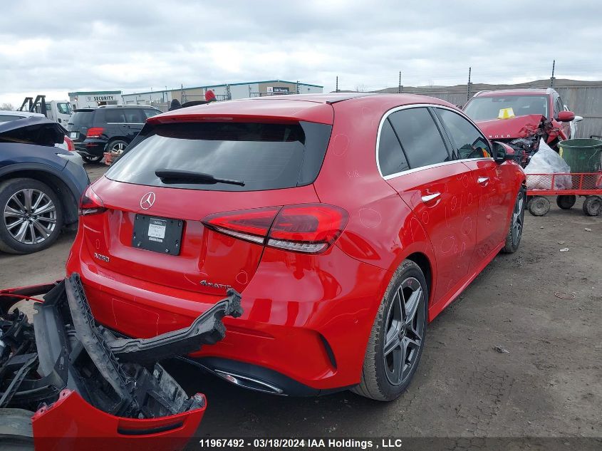 2019 Mercedes-Benz A-Class VIN: WDD3F4HB7KJ079193 Lot: 11967492