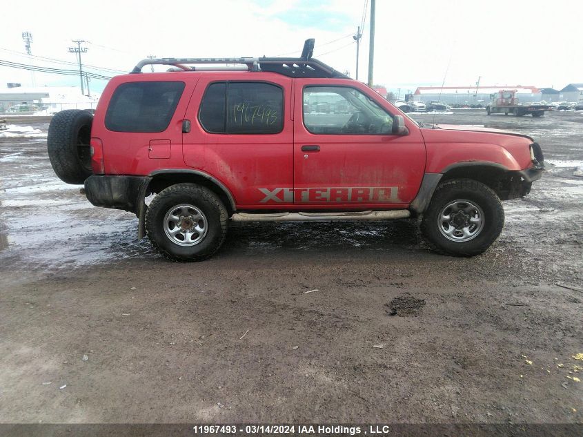 2001 Nissan Xterra Xe/Se VIN: 5N1ED28Y21C507557 Lot: 50172934