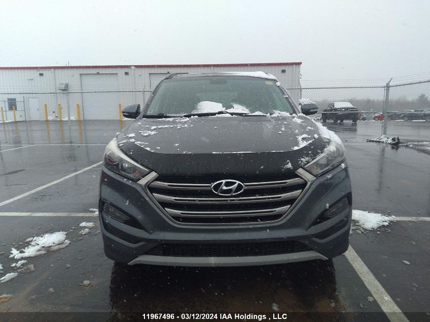 2017 Hyundai Tucson Limited/Sport And Eco/Se VIN: KM8J3CA26HU319710 Lot: 11967496