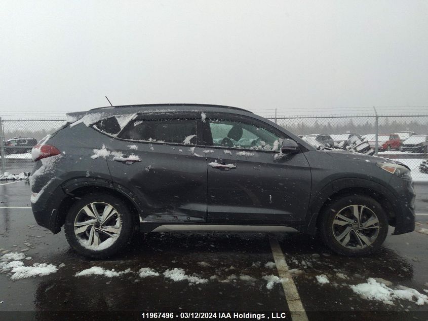 2017 Hyundai Tucson Limited/Sport And Eco/Se VIN: KM8J3CA26HU319710 Lot: 11967496