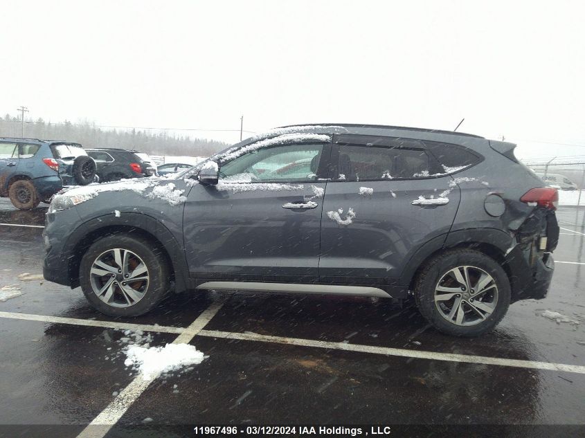 2017 Hyundai Tucson Limited/Sport And Eco/Se VIN: KM8J3CA26HU319710 Lot: 11967496