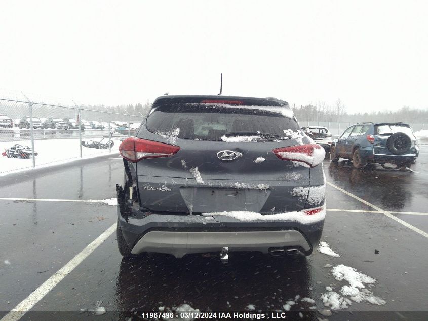2017 Hyundai Tucson Limited/Sport And Eco/Se VIN: KM8J3CA26HU319710 Lot: 11967496