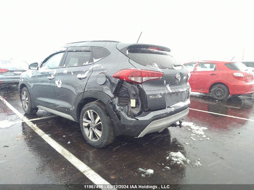 2017 Hyundai Tucson Limited/Sport And Eco/Se VIN: KM8J3CA26HU319710 Lot: 11967496