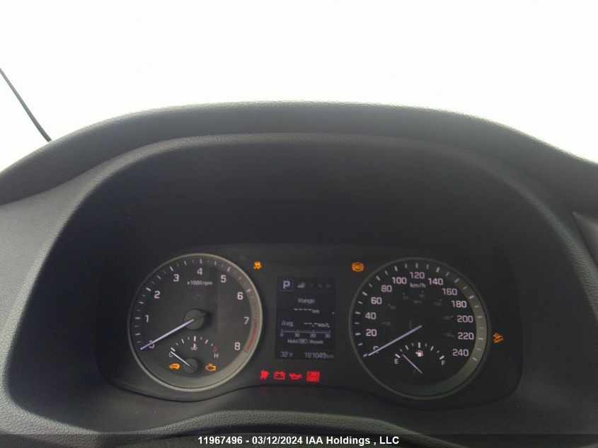 2017 Hyundai Tucson Limited/Sport And Eco/Se VIN: KM8J3CA26HU319710 Lot: 11967496