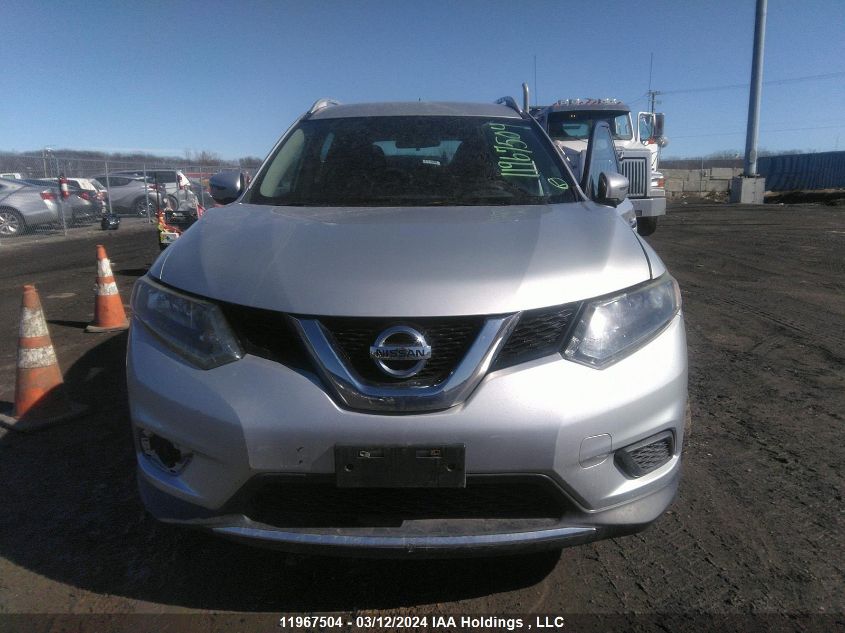 2016 Nissan Rogue VIN: 5N1AT2MV0GC777568 Lot: 11967504