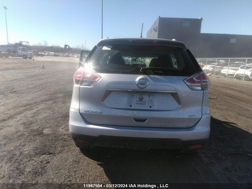2016 Nissan Rogue VIN: 5N1AT2MV0GC777568 Lot: 11967504