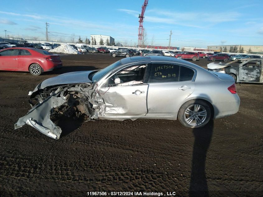 2012 Infiniti G37X VIN: JN1CV6AR3CM676232 Lot: 11967506