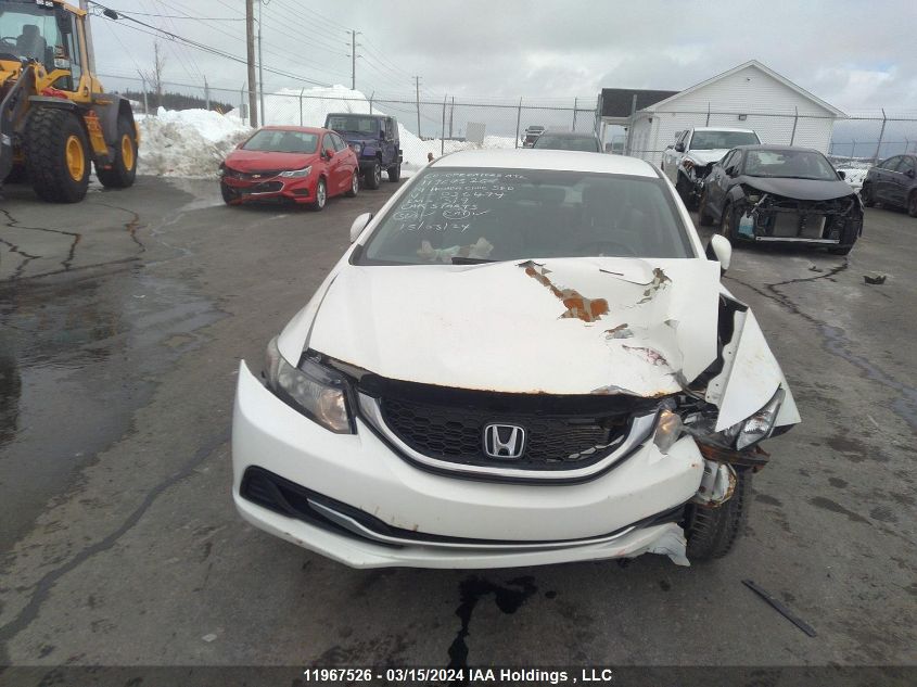 2014 Honda Civic Sedan VIN: 2HGFB2F4XEH026474 Lot: 11967526