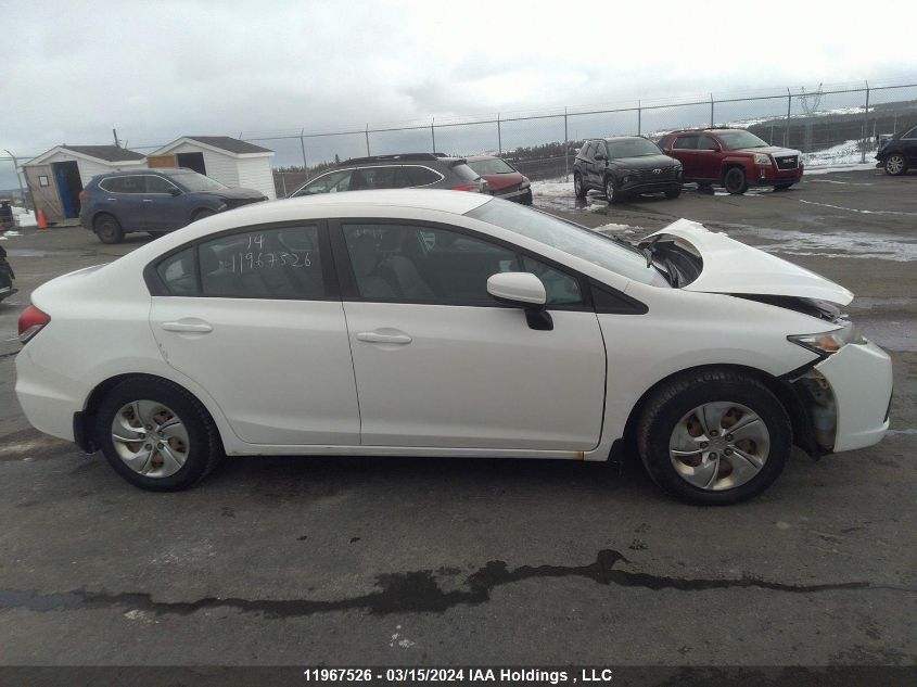 2014 Honda Civic Sedan VIN: 2HGFB2F4XEH026474 Lot: 11967526