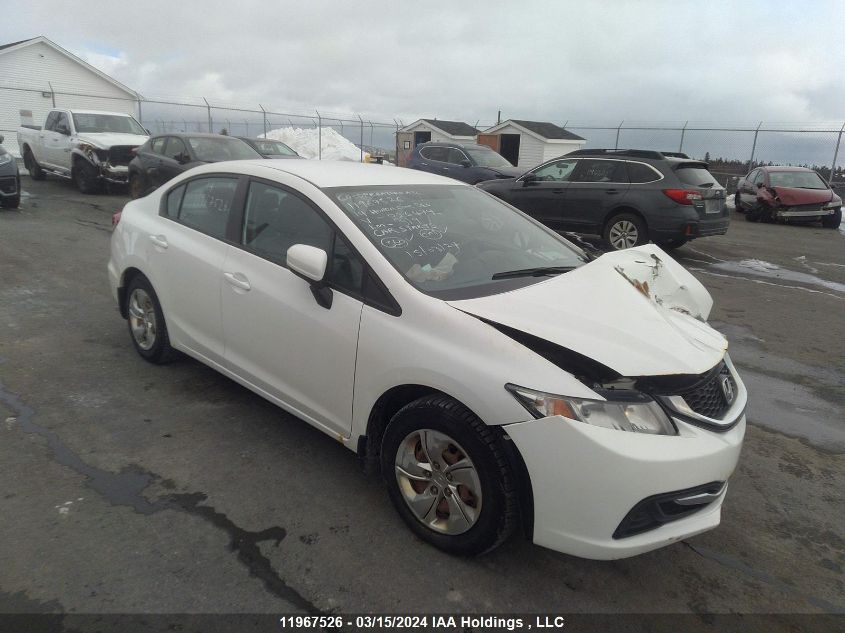 2014 Honda Civic Sedan VIN: 2HGFB2F4XEH026474 Lot: 11967526