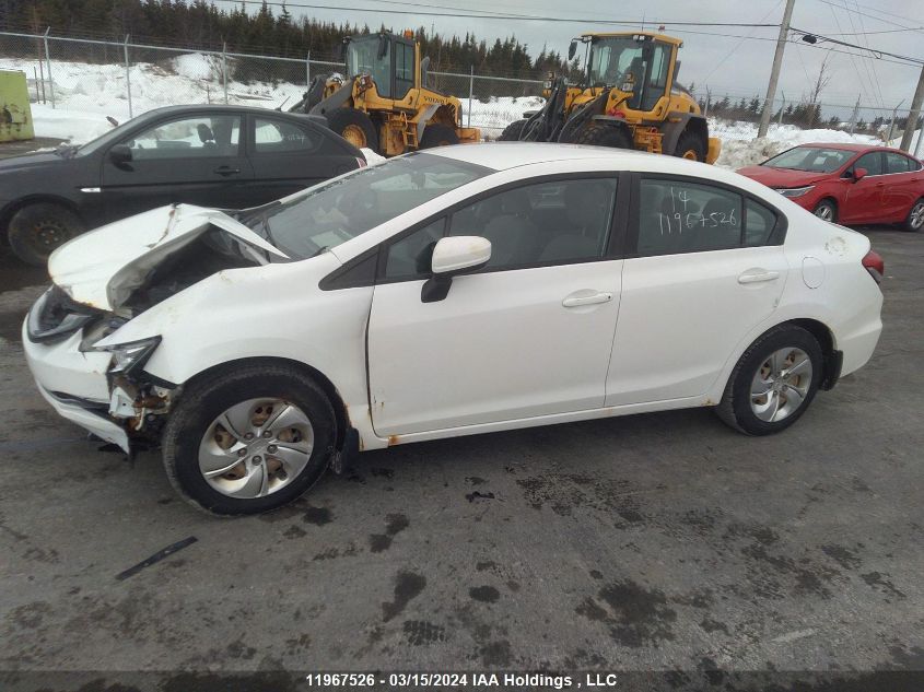 2014 Honda Civic Sedan VIN: 2HGFB2F4XEH026474 Lot: 11967526