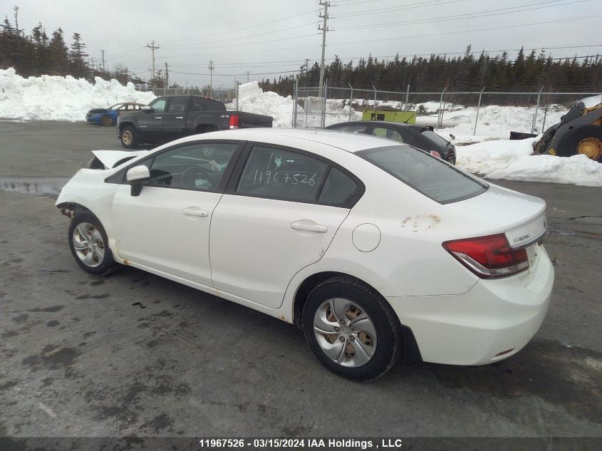 2014 Honda Civic Sedan VIN: 2HGFB2F4XEH026474 Lot: 11967526