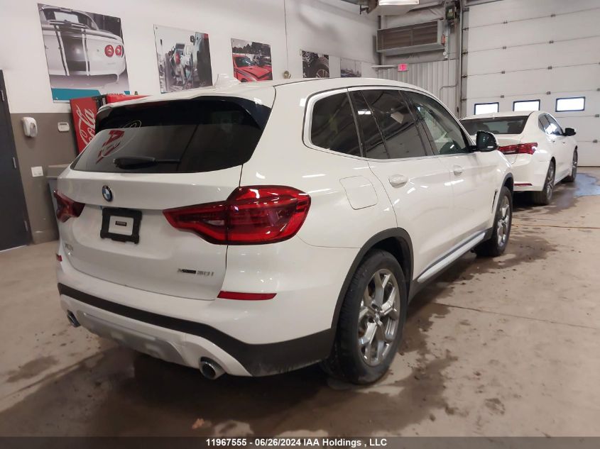 2021 BMW X3 3.0I VIN: 5UXTY5C0XM9E42320 Lot: 11967555