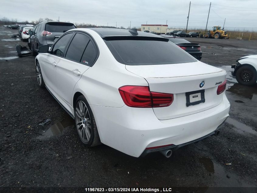 2017 BMW 3 Series VIN: WBA8B7C57HK703962 Lot: 11967623