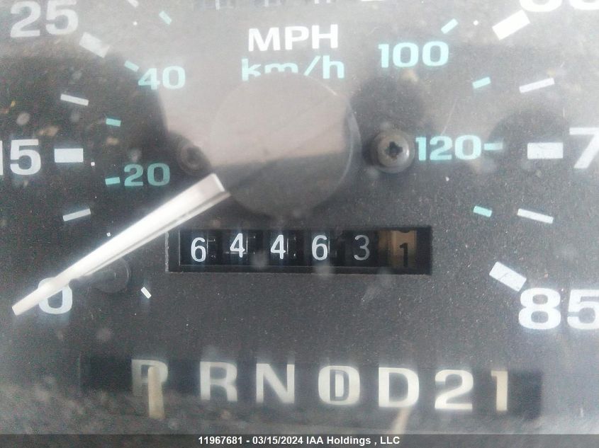 1994 Ford Ranger Super Cab VIN: 1FTCR14XXRPA17831 Lot: 11967681