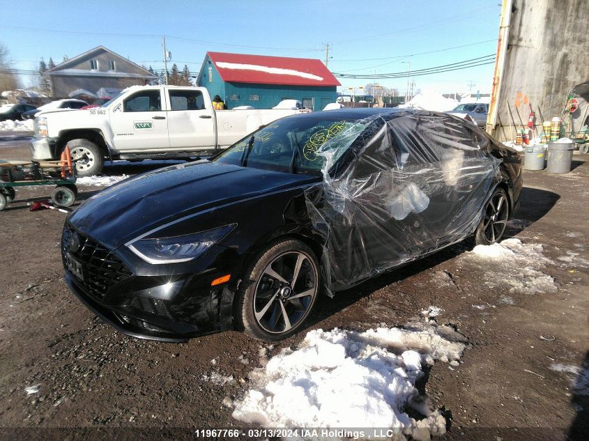 2023 Hyundai Sonata Sport 1.6T 4Dr VIN: KMHL44J20PA298638 Lot: 11967766