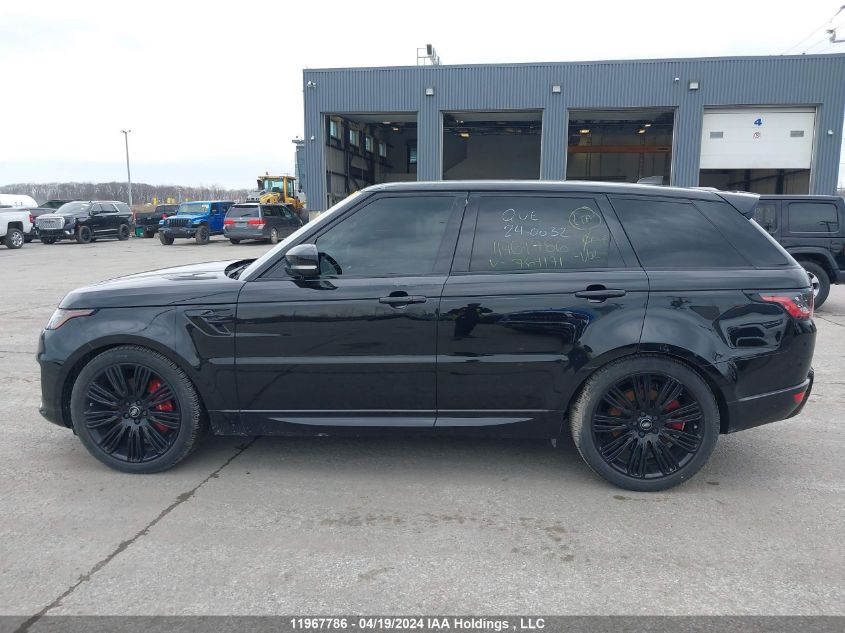 2021 Land Rover Range Rover Sport VIN: SALWR2SE2MA764171 Lot: 11967786