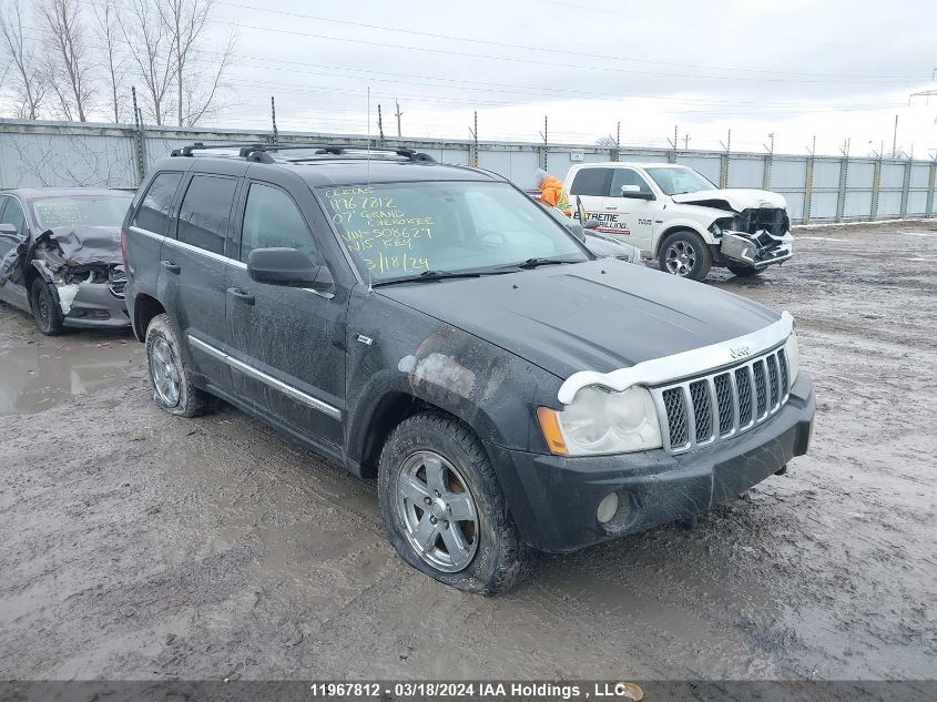 2007 Jeep Grand Cherokee Overland VIN: 1J8HR68277C508629 Lot: 11967812