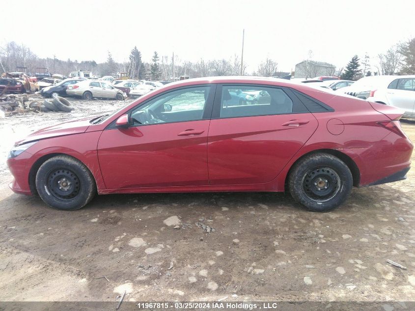 2022 Hyundai Elantra Sel VIN: KMHLM4AG5NU307907 Lot: 11967815