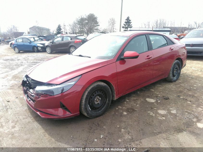 2022 Hyundai Elantra Sel VIN: KMHLM4AG5NU307907 Lot: 11967815