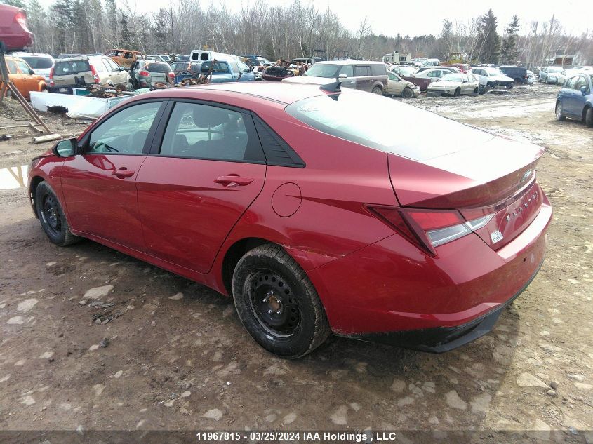 2022 Hyundai Elantra Sel VIN: KMHLM4AG5NU307907 Lot: 11967815