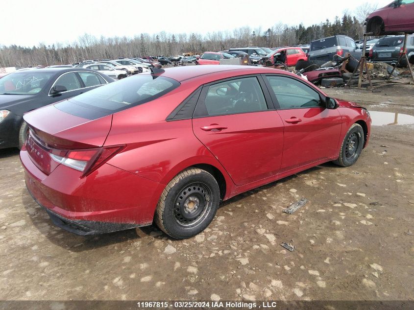 2022 Hyundai Elantra Sel VIN: KMHLM4AG5NU307907 Lot: 11967815