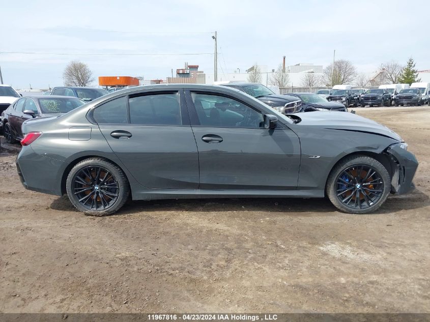 2023 BMW 3 Series VIN: WBA33FS05PFN87692 Lot: 11967816