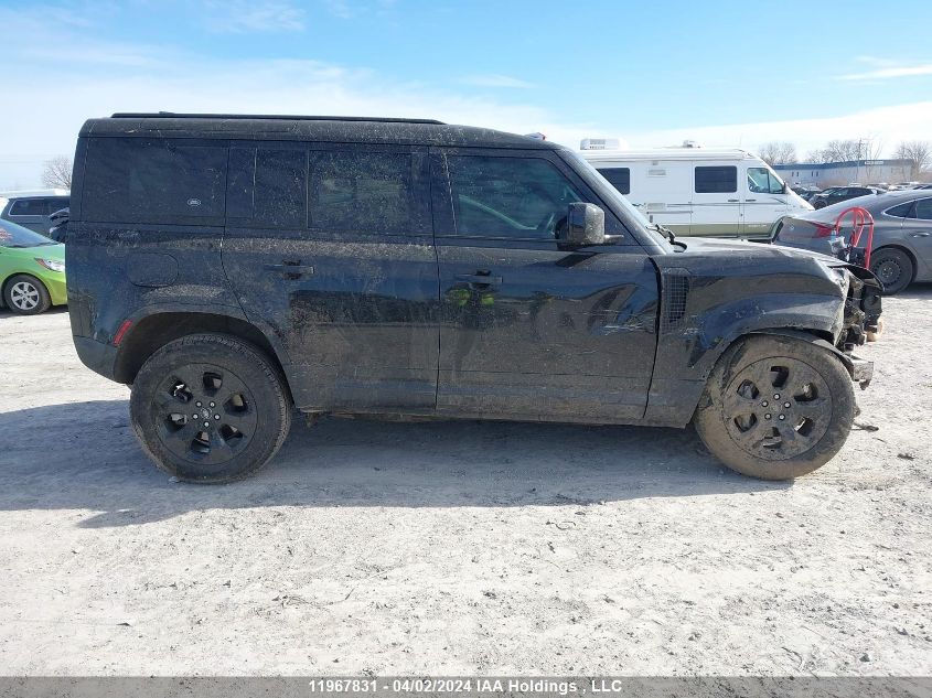2020 Land Rover Defender 110 VIN: SALE97EU0L2017401 Lot: 11967831