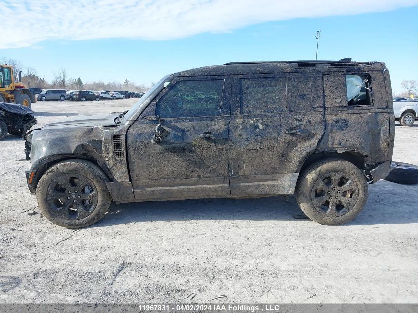 2020 Land Rover Defender 110 VIN: SALE97EU0L2017401 Lot: 11967831