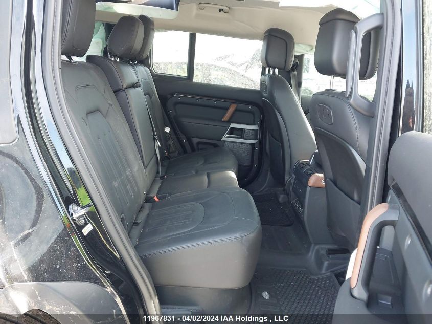 2020 Land Rover Defender 110 VIN: SALE97EU0L2017401 Lot: 11967831