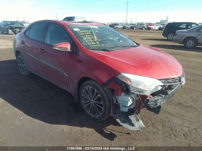 2015 Toyota Corolla Le VIN: 2T1BURHE7FC287286 Lot: 51068374