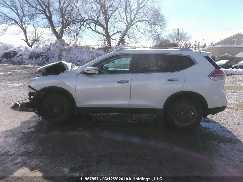 2016 Nissan Rogue S/Sl/Sv VIN: 5N1AT2MV4GC831308 Lot: 37151754