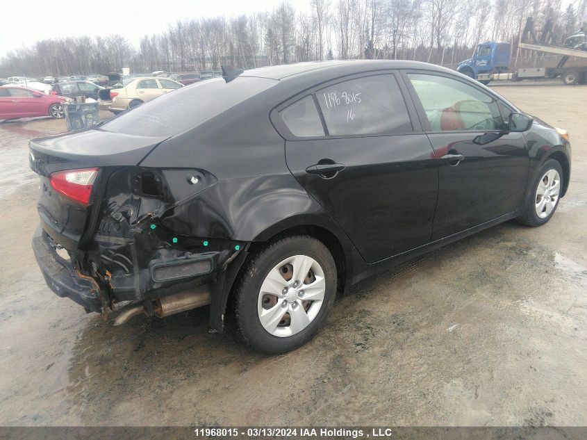 2016 Kia Forte VIN: KNAFK4A64G5509565 Lot: 11968015