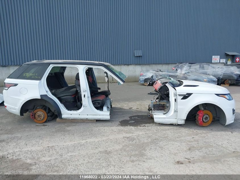 2016 Land Rover Range Rover Sport Hst VIN: SALWS2VF3GA569614 Lot: 11968022