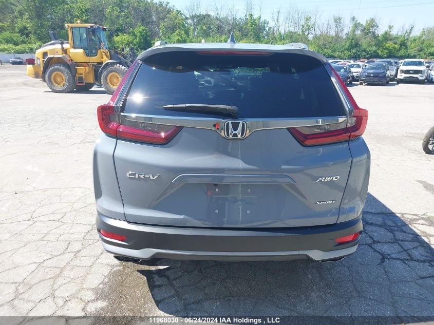 2022 Honda Cr-V VIN: 2HKRW2H46NH225817 Lot: 11968030