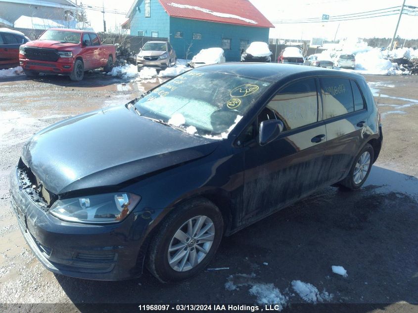 3VW217AU4HM070641 2017 VOLKSWAGEN GOLF - Image 2