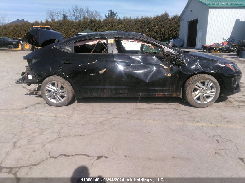 2019 Hyundai Elantra Preferred VIN: KMHD84LF2KU738911 Lot: 11968148