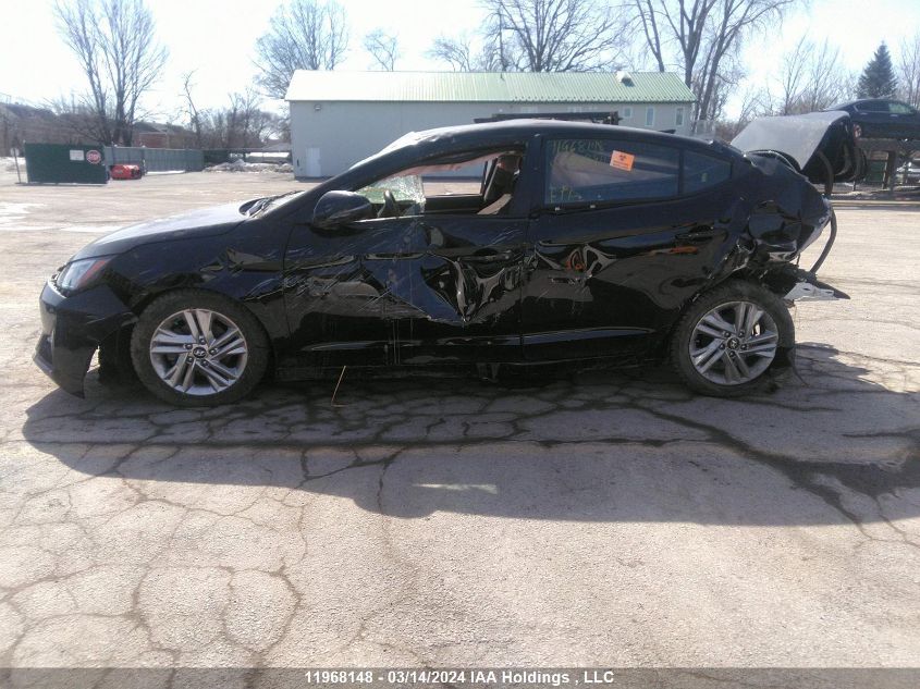 2019 Hyundai Elantra Preferred VIN: KMHD84LF2KU738911 Lot: 11968148