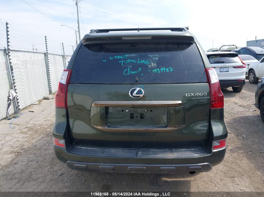 2022 Lexus Gx 460 VIN: JTJKM7BX6N5305462 Lot: 11968168